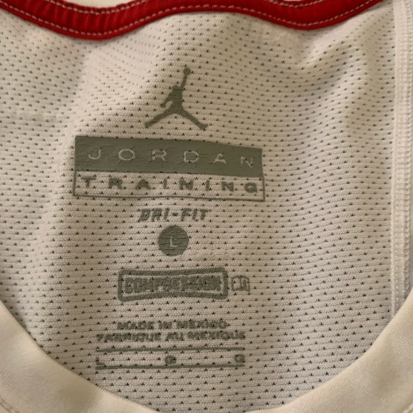 Lot of 4 Men’s Large Tanks Nike Dri Fit Jordan Adidas - Picture 8 of 9